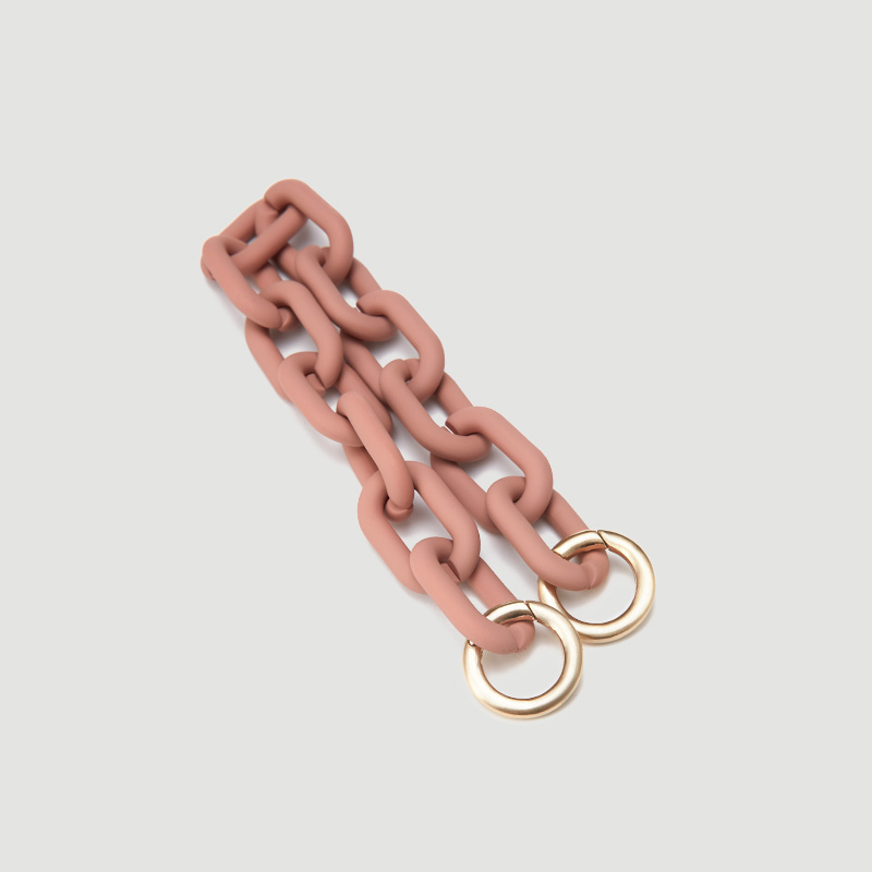 Pastel Chain Strap Pink